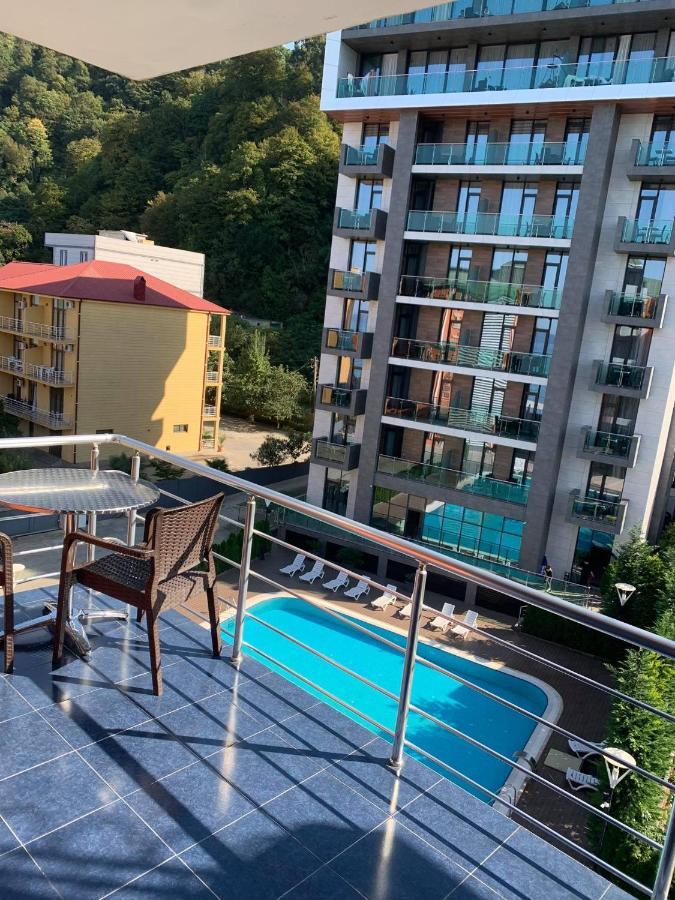 Hotel Neptun Kvariati Eksteriør bilde