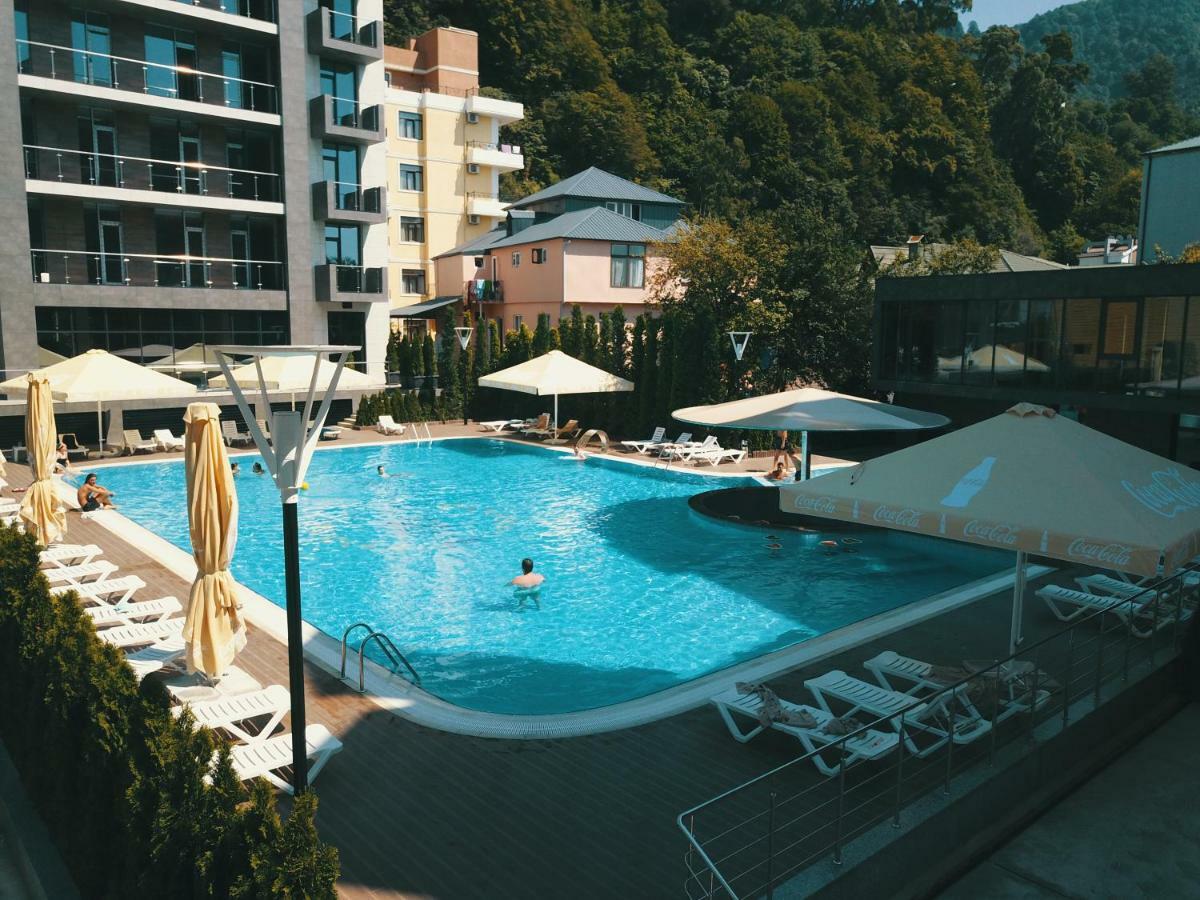 Hotel Neptun Kvariati Eksteriør bilde